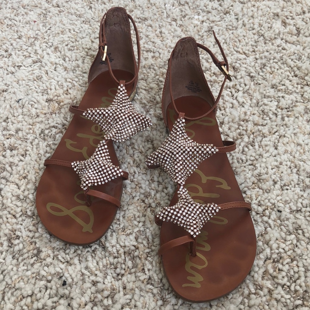 Sam Edelman Crystal Mesh Sandals